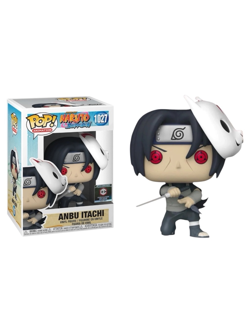 FUNKO POP! #1027 NARUTO ANBU ITACHI CHALICE COLLECTIBLES EXCLUSIVE - BNIB